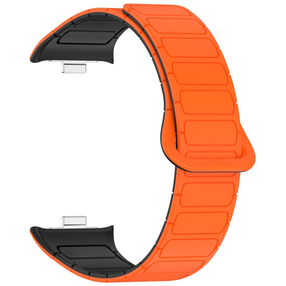 Xiaomi Redmi Watch 5 EIDERWOOD Tofarvet Silikone Urrem - Orange / Sort