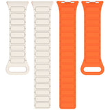 Xiaomi Redmi Watch 5 EIDERWOOD Tofarvet Silikone Urrem - Orange / Sort