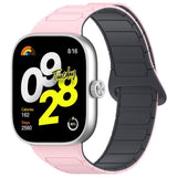 Xiaomi Redmi Watch 5 EIDERWOOD Tofarvet Silikone Urrem - Lyserød / Mørkegrå