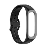 Samsung Galaxy Fit2 Silikonstropp - Svart / Grå