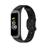 Samsung Galaxy Fit2 Silikonstropp - Svart / Grå