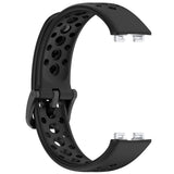 EIDERWOOD Huawei Band 10 / 9 / 8 Silikone Rem - Sort
