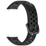 EIDERWOOD Huawei Band 10 / 9 / 8 Silikone Rem - Sort