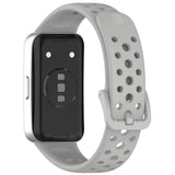 EIDERWOOD Huawei Band 10 / 9 / 8 Silikone Rem - Grå