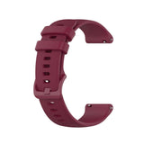Smartwatch Universal Silikonstropp (18mm) - Burgundy