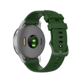 Smartwatch Universal Silikonstropp (18mm) - Militærgrønn