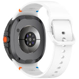 Samsung Galaxy Watch 8 / 8 Classic (40 / 44 / 46mm) - EIDERWOOD Silikone Rem m. Sylinje - White