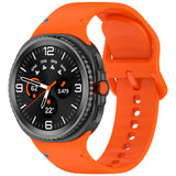 Samsung Galaxy Watch 8 / 8 Classic (40 / 44 / 46mm) - EIDERWOOD Silikone Rem m. Sylinje - Orange