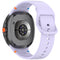 Samsung Galaxy Watch 8 / 8 Classic (40 / 44 / 46mm) - EIDERWOOD Silikone Rem m. Sylinje - Purple