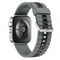 Huawei Watch Fit 4 Pro / 4 / 3 EIDERWOOD Tofarvet Silikone Smartwatch Rem - Grå / Sort