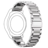 Huawei GT 4 / 5 (41mm) / 5 Pro (42mm) EIDERWOOD Metal Smartwatch Rem - Sølv