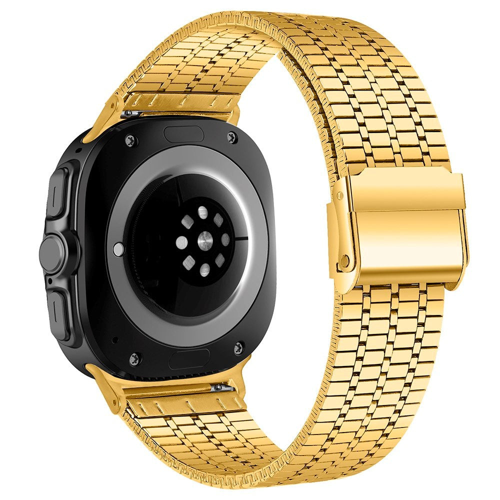 Samsung Galaxy Watch 8 / 8 Classic (40 / 44 / 46mm) - EIDERWOOD Stål Rem - Guld