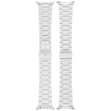 Samsung Galaxy Watch 8 / 8 Classic (40 / 44 / 46mm) - EIDERWOOD Rustfri Stål Rem - Sølv