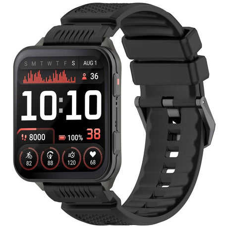 EIDERWOOD Garmin Venu X1 / Coros Nomad Silikonerem - Sort