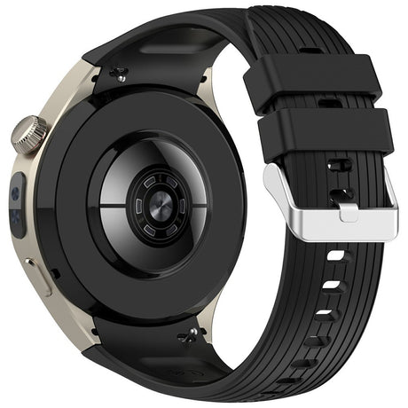 EIDERWOOD Huawei Watch 5 (42mm) Silikone Rem - Sort