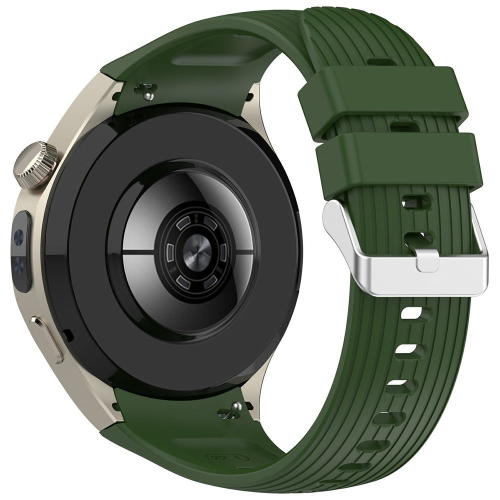 EIDERWOOD Huawei Watch 5 (42mm) Silikone Rem - Grøn