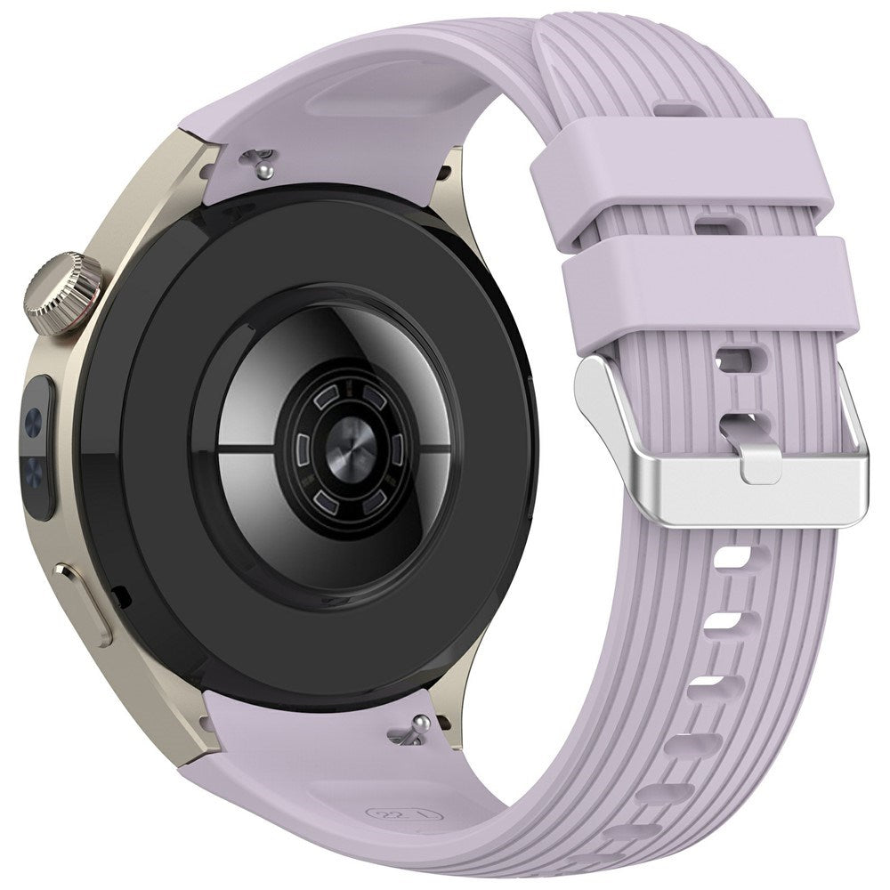 EIDERWOOD Huawei Watch 5 (46mm) Silikone Rem - Lilla