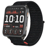 Garmin Venu X1 EIDERWOOD Nylon Rem - Sort