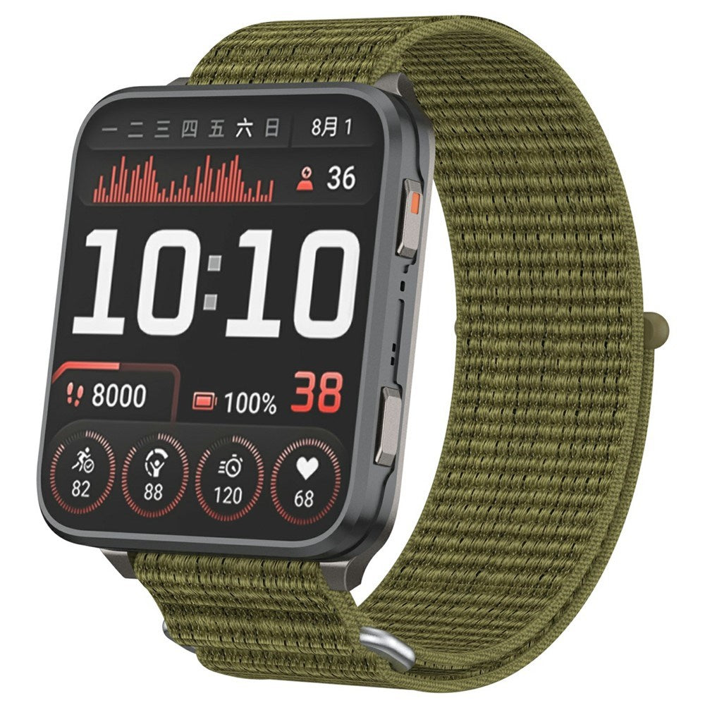 Garmin Venu X1 EIDERWOOD Nylon Rem - Grøn