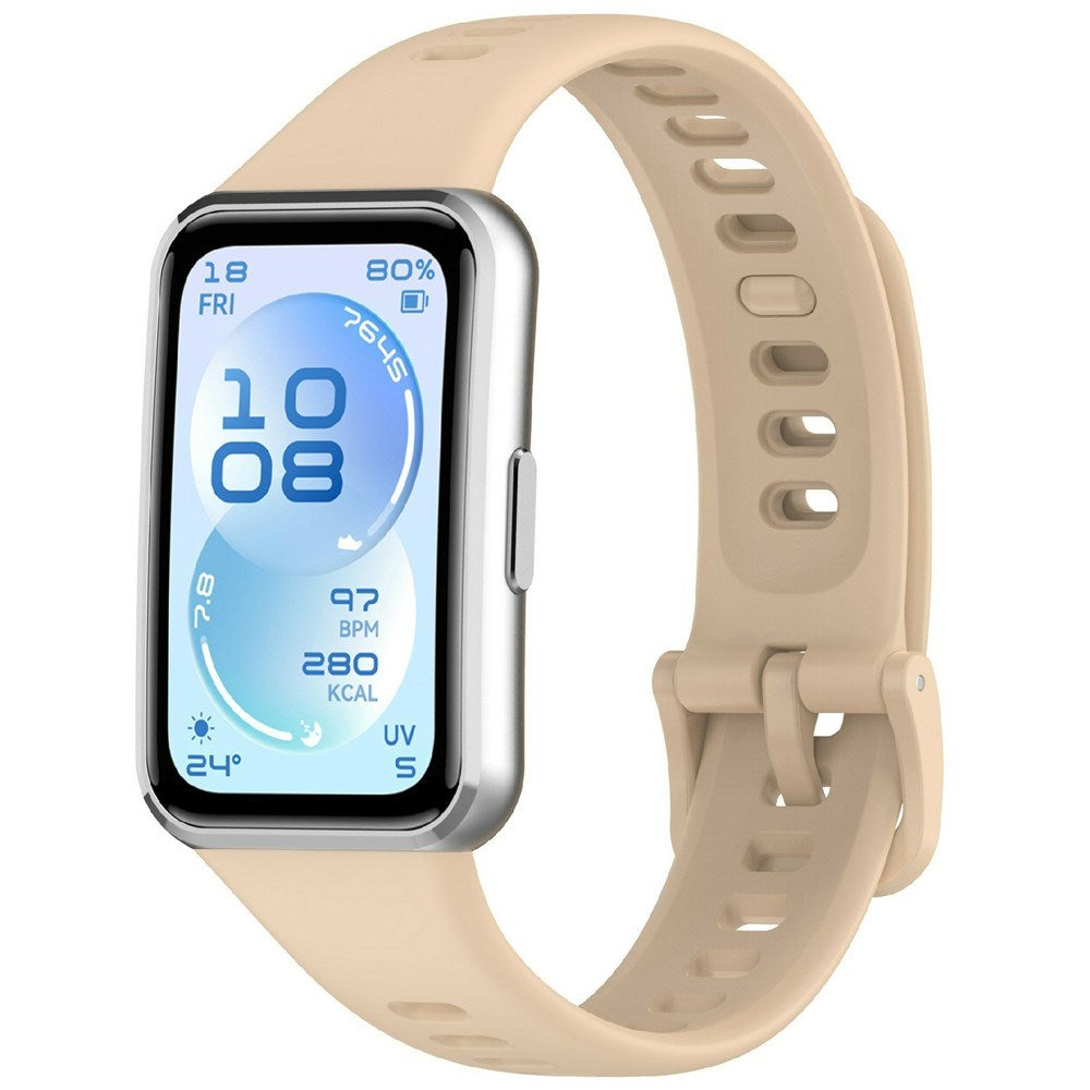Huawei Band 11 / 11 Pro EIDERWOOD Silikone Urrem - Beige