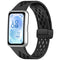 Huawei Band 11 / 11 Pro EIDERWOOD Hullet Silikonerem - Sort