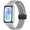 Huawei Band 11 / 11 Pro EIDERWOOD Hullet Silikonerem - Grå