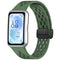 Huawei Band 11 / 11 Pro EIDERWOOD Hullet Silikonerem - Grøn
