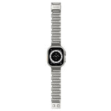 Aulumu Apple Watch (42/44/SE/45/46/49mm) C01 Titanium Urrem - Sølv