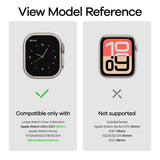 Aulumu Apple Watch (42/44/SE/45/46/49mm) C03 Nylon Urrem - Sølv / Sort
