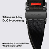 Aulumu Apple Watch (42/44/SE/45/46/49mm) C03 Nylon Urrem - Sort