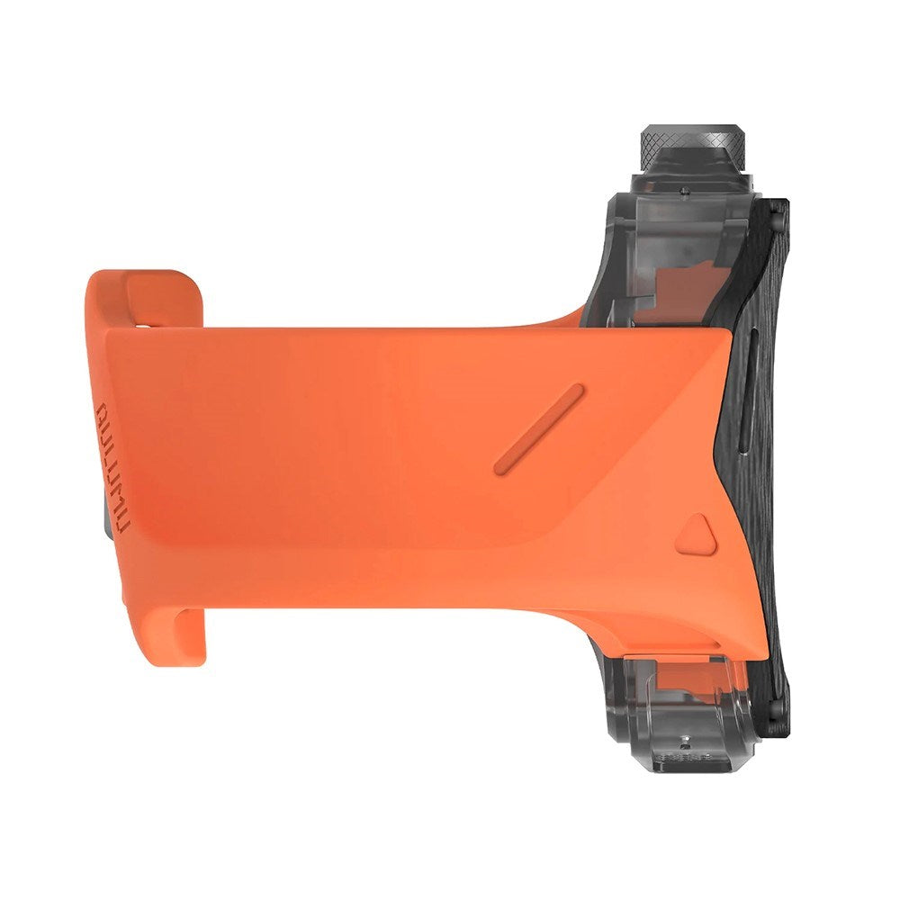 Apple Watch Ultra 4 / 3 / 2 / 1 (49mm) AULUMU Gummi Urrem m. Indbygget Plast Cover - Orange