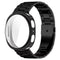 Samsung Galaxy Watch 8 / 9 (40mm) EIDERWOOD Rustfri Stål Urrem m. Fleksibel Plast Cover - Sort