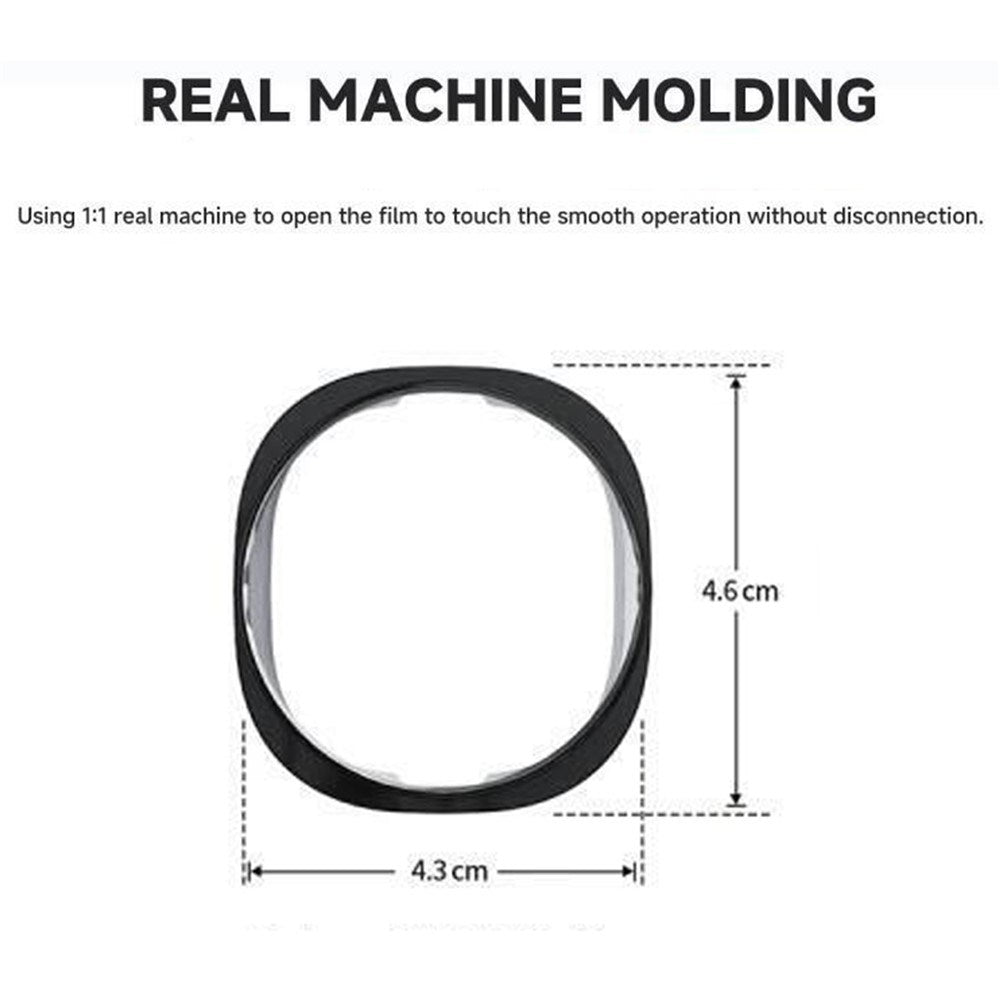 Samsung Galaxy Watch 8 / 9 (40mm) EIDERWOOD Rustfri Stål Urrem m. Fleksibel Plast Cover - Sølv