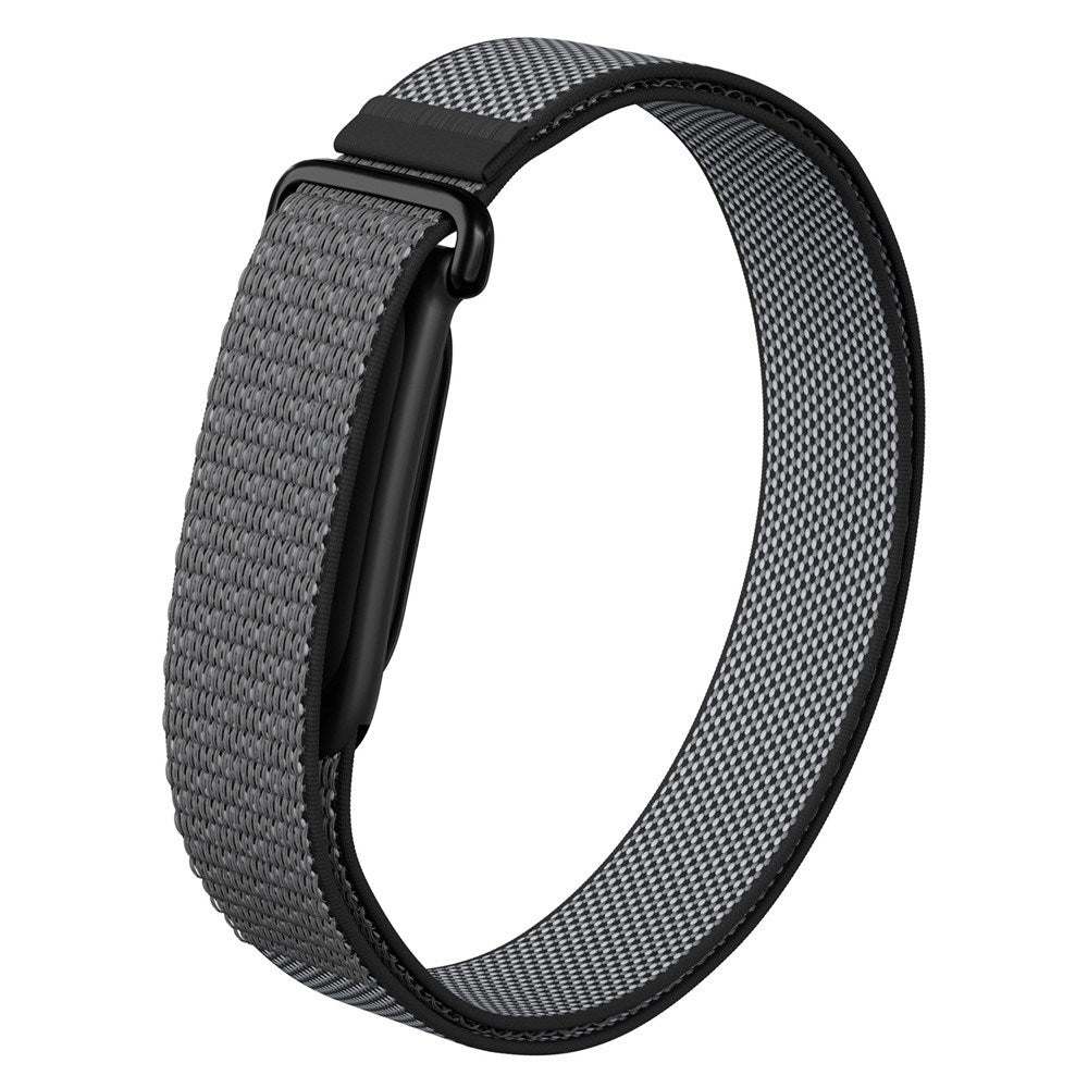 EIDERWOOD Google Fitbit Air Nylon Sportsarmbånd - Sort