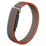 EIDERWOOD Google Fitbit Air Nylon Løbearmbånd - Grå / Orange