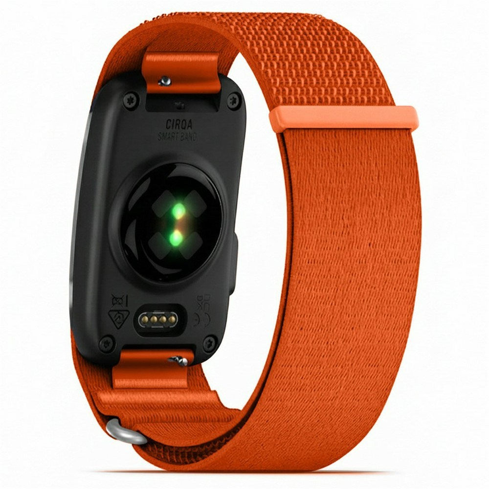 EIDERWOOD Garmin CIRQA Smart Band Nylon Urrem - Str. S-M - Orange