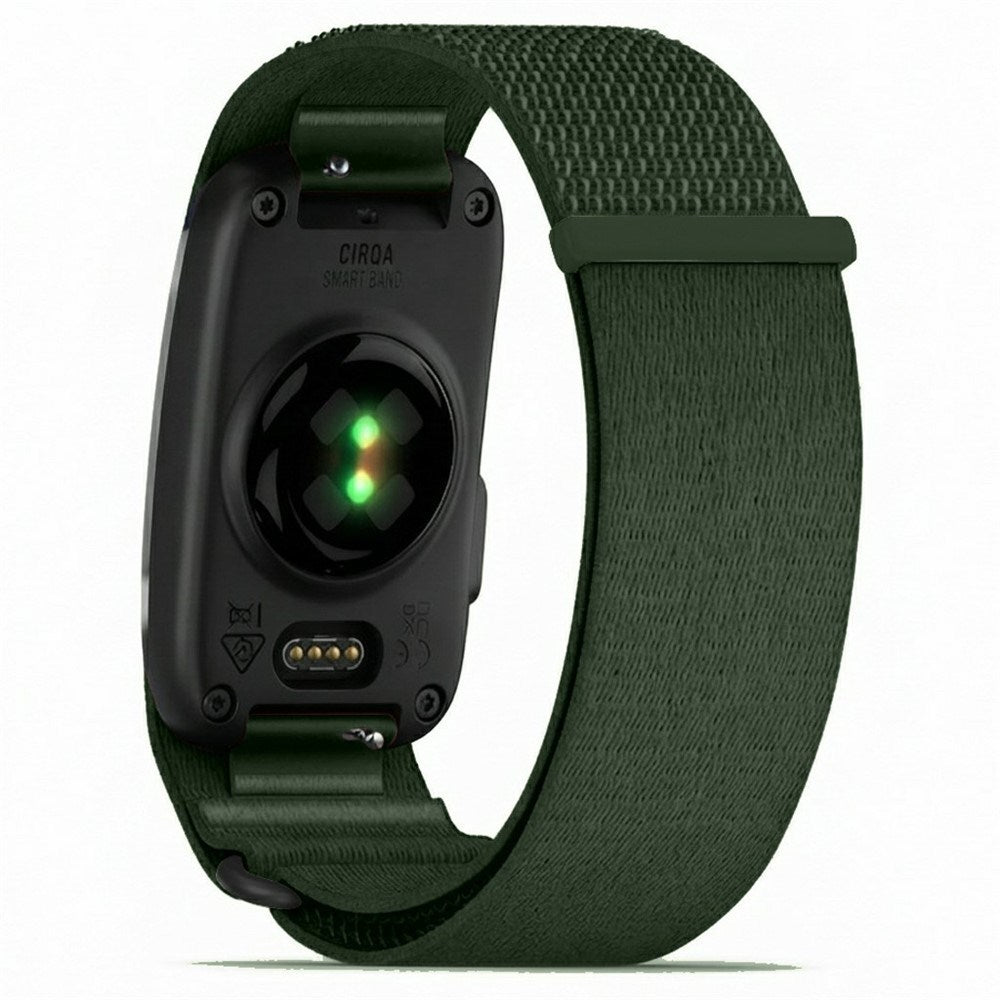 EIDERWOOD Garmin CIRQA Smart Band Nylon Urrem - Str. S-M - Grøn