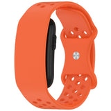 EIDERWOOD Garmin CIRQA Smart Band Silikone Urrem med Ventilationshuller - Orange