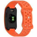 EIDERWOOD Garmin CIRQA Smart Band Silikone Urrem med Ventilationshuller - Orange