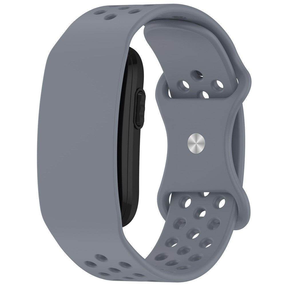 EIDERWOOD Garmin CIRQA Smart Band Silikone Urrem med Ventilationshuller - Blågrå