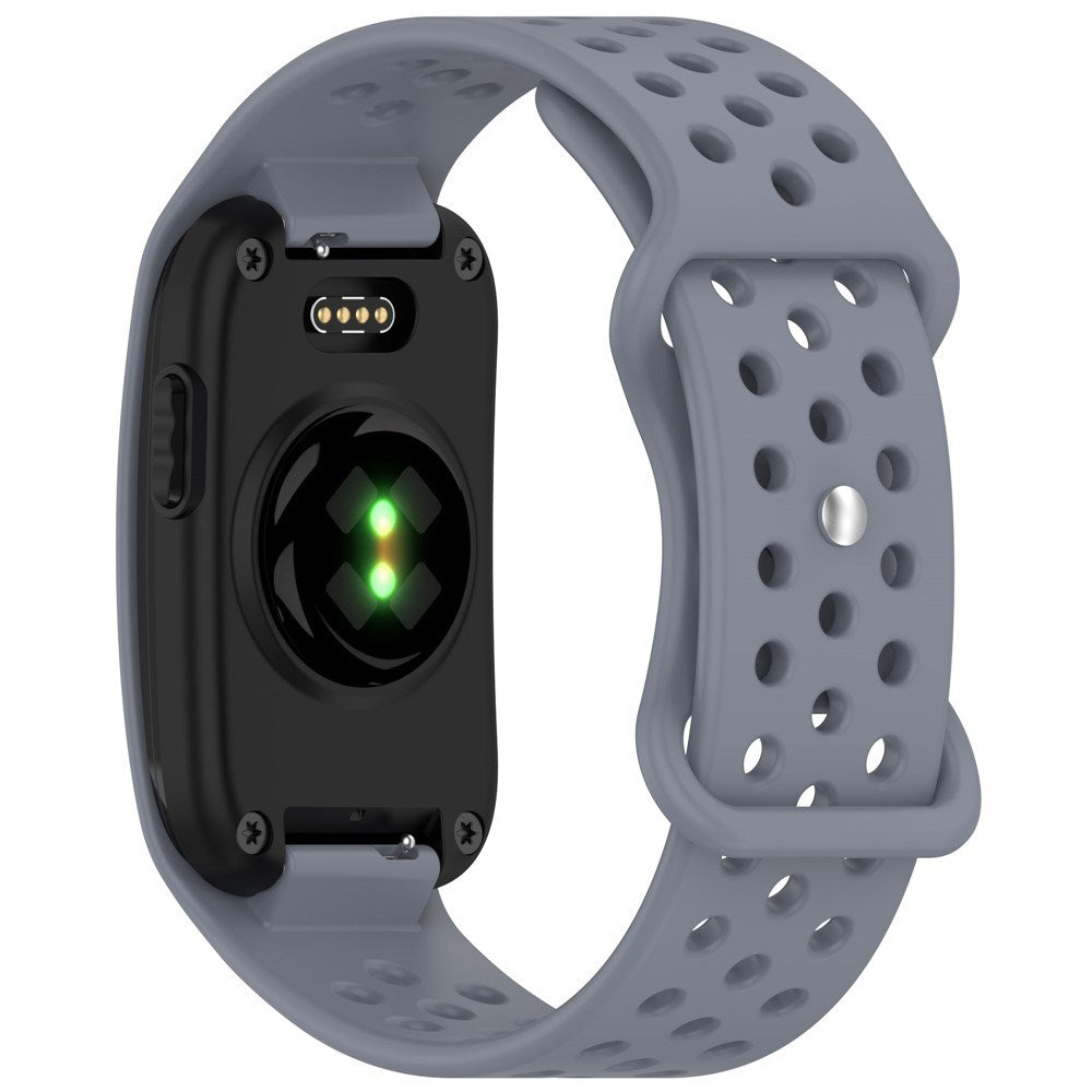 EIDERWOOD Garmin CIRQA Smart Band Silikone Urrem med Ventilationshuller - Blågrå