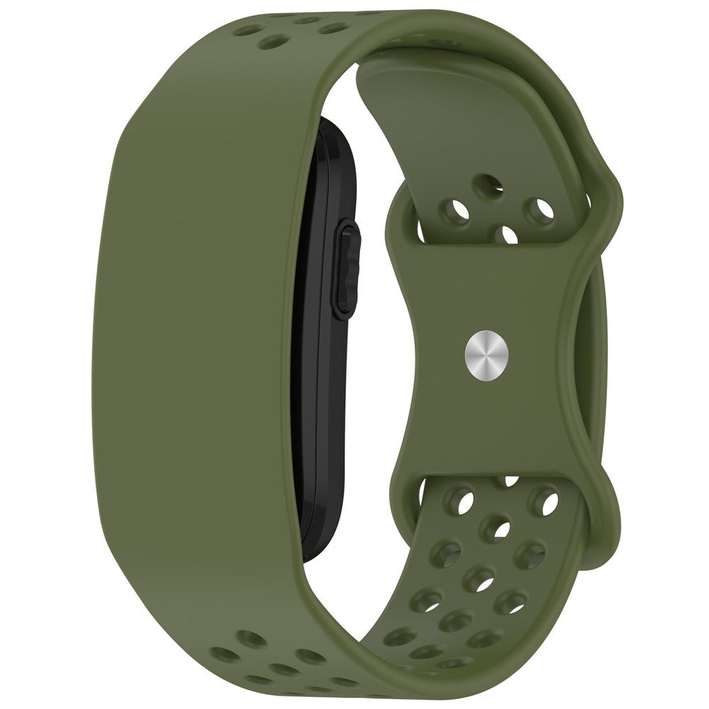 EIDERWOOD Garmin CIRQA Smart Band Silikone Urrem med Ventilationshuller - Grøn