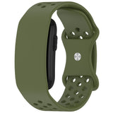 EIDERWOOD Garmin CIRQA Smart Band Silikone Urrem med Ventilationshuller - Grøn