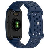 EIDERWOOD Garmin CIRQA Smart Band Silikone Urrem med Ventilationshuller - Mørkeblå