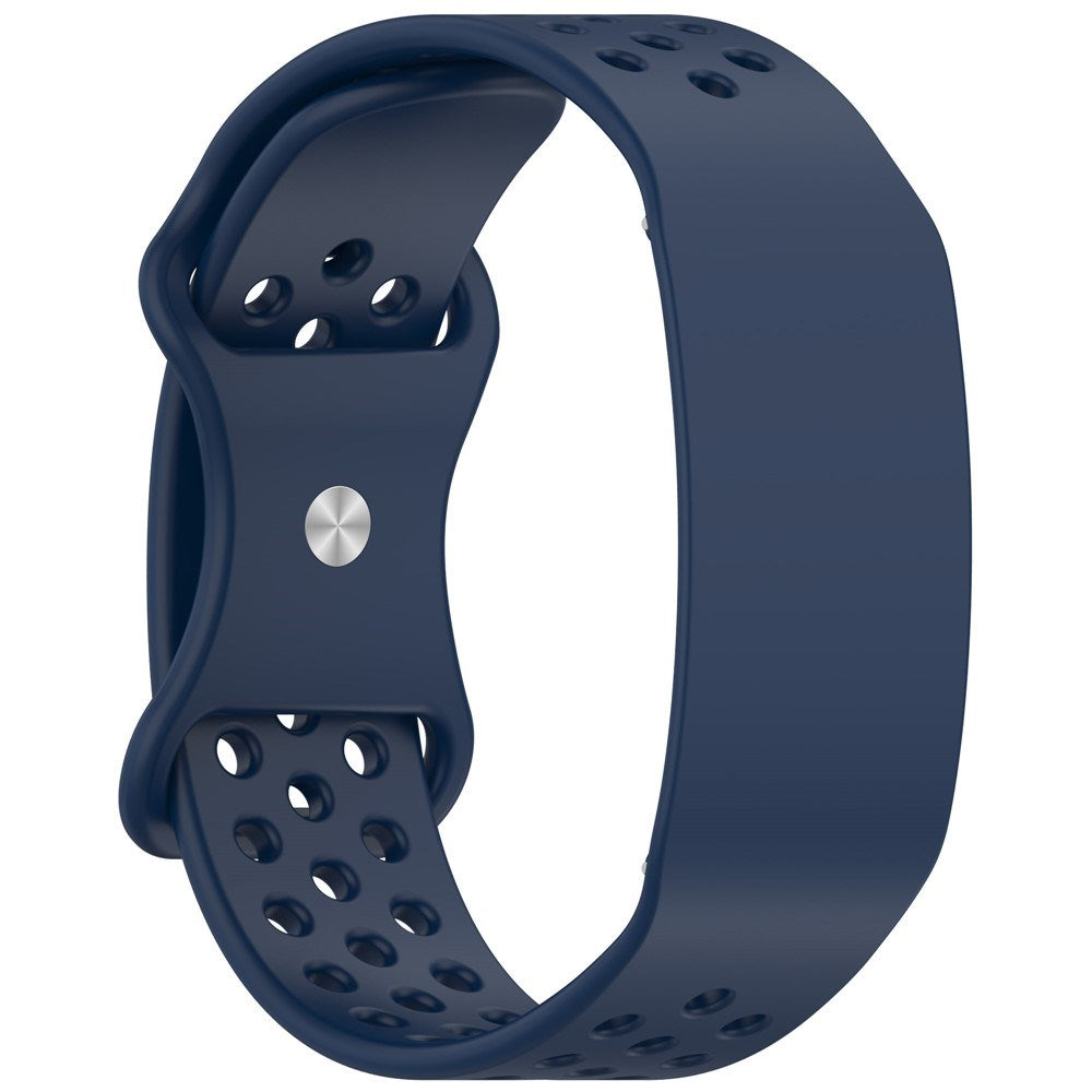 EIDERWOOD Garmin CIRQA Smart Band Silikone Urrem med Ventilationshuller - Mørkeblå