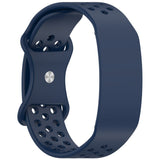 EIDERWOOD Garmin CIRQA Smart Band Silikone Urrem med Ventilationshuller - Mørkeblå