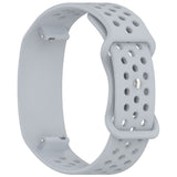 EIDERWOOD Garmin CIRQA Smart Band Silikone Urrem med Ventilationshuller - Lysegrå