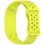 EIDERWOOD Garmin CIRQA Smart Band Silikone Urrem med Ventilationshuller - Gul