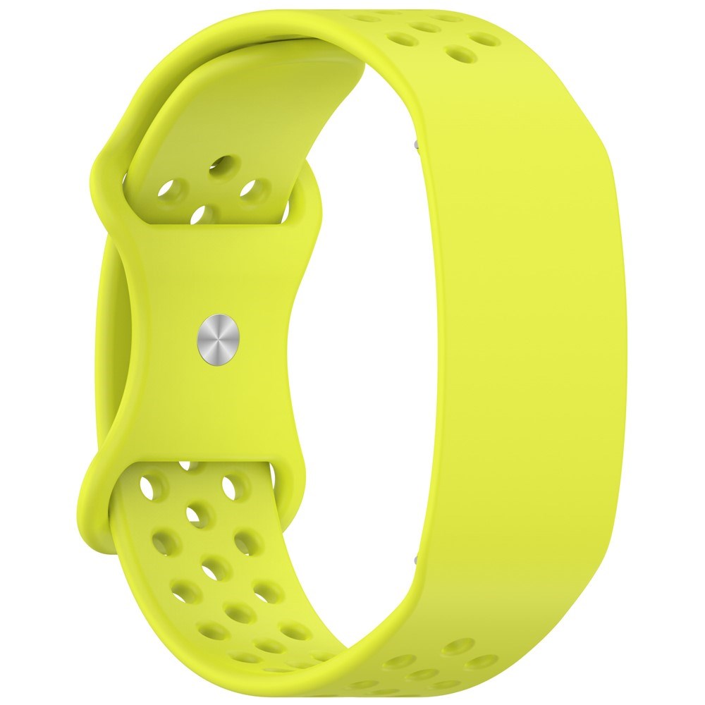EIDERWOOD Garmin CIRQA Smart Band Silikone Urrem med Ventilationshuller - Gul