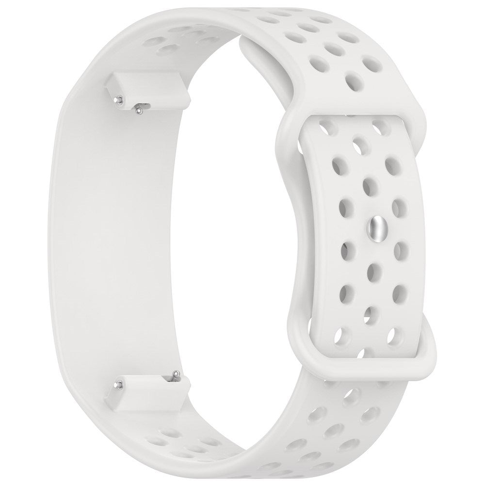 EIDERWOOD Garmin CIRQA Smart Band Silikone Urrem med Ventilationshuller - Gråhvid